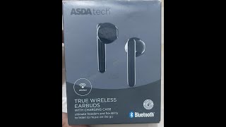 ASDA Tech Bluetooth earbuds new at Rs 2000 [upl. by Nodnerb178]