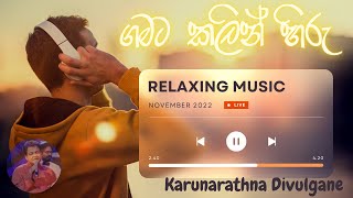 👁Gamata kalin hiru  🟡 Karunarathna diulgane best sinhala song🟡 [upl. by Sheeree]