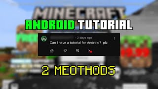 How to get shaders on MCPE for Android devices [upl. by Wack303]