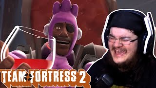 Overwatch Fan Reacts to How it FEELS to Play Demoman in TF2 [upl. by Eellehs642]