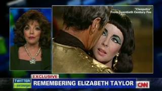 CNN Official Interview Joan Collins reflects on Liz Taylor [upl. by Imim439]