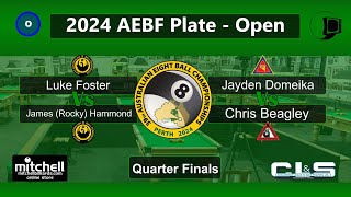 Quarter Finals  AEBF Plate 2024 [upl. by Karli]