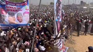 Atikus State  Adamawa State Is Totally On Stand Still For Asiwaju Bola Tinubus Campaign [upl. by Farl]