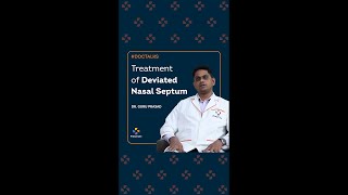 Surgical Treatment for Deviated Nasal Septum shorts [upl. by Nnaihs575]