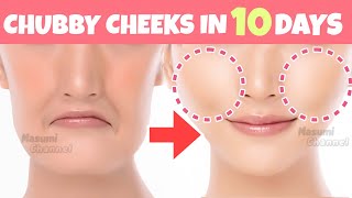 BEST CHUBBY CHEEKS EXERCISE Get Fuller Cheeks Naturally Lift Sagging Cheeks Jowls To Look Younger [upl. by Etteroma]