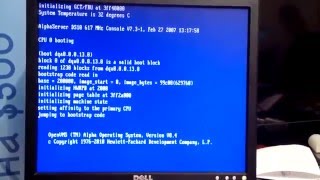 DEC AlphaServer DS10 booting OpenVMS 84 [upl. by Coney]