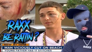 RAXX BUCK 50D AT FLORIDA BEACH SNITCHED ON THE NEWS [upl. by Remle]