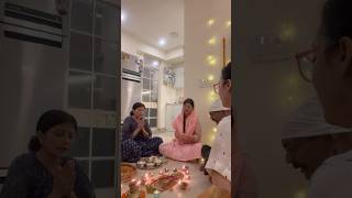 Let’s Celebrate Goverdhan Puja ❤️🌷✨  Tejasvi Rajput  ytshorts goverdhan [upl. by Stormi]