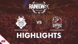 G2 vs Team Empire  R6 Pro League S9 Highlights [upl. by Billy277]