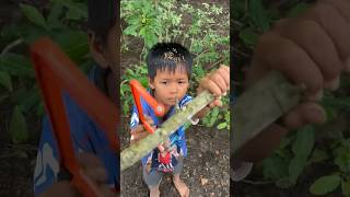 Survival Skills MOMY Helping SON funny viralvideo shorts subscribe [upl. by Zima]