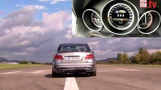 Mercedes E63 AMG  Motorsound [upl. by Qerat548]