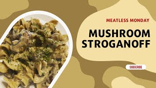 Mushroom Stroganoff  Meatless Monday  Jeni Gough [upl. by Kcirevam]