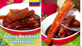 Postre Navideño venezolano🇻🇪🇻🇪🇻🇪 Dulce de lechosa [upl. by Hoffarth]