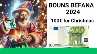 Bonus befane 2024  100 euro Christmas bonus [upl. by Derag]