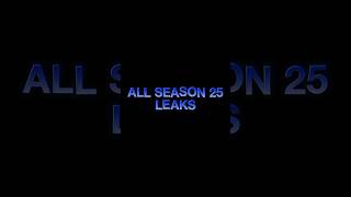 Season 25 leaks  edit skibiditoliet trend trending shorts fyp viral short meme memes cod [upl. by Alusru]