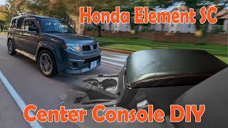 Honda element SC center console DIY [upl. by Laira]