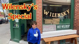 Wilenskys Special Montreal Salami Bologna Sandwich Review Mukbang [upl. by Blynn]