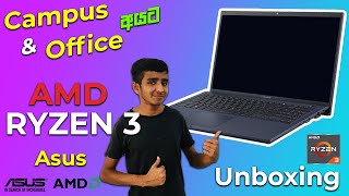 ASUS Expertbook L1500CDA Ryzen 3 3250U 4GB RAM 256GB NVMe  Unboxing  Sinhala [upl. by Brahear903]