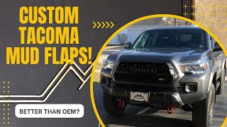 2023 Toyota Tacoma Custom Mud Flaps [upl. by Duwad]