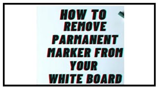 How to remove permanent marker from your white board citricacid shorts trending [upl. by Mohorva]