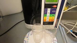 TESTING THE ENAGIC SD501 WATER IONIZER [upl. by Nylasor]