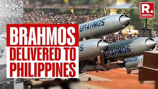 India Successfully Delivers BrahMos Supersonic Cruise Missiles To Philippines [upl. by Kailey169]