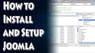 Joomla Tutorial How To Install Joomla [upl. by Aileve]