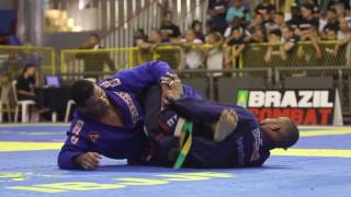 Erberth Santos vs Gilmar Oliveira at BJJ Rio Winter Open 2016 [upl. by Barnum]