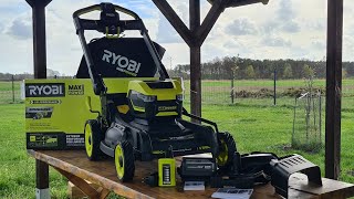 TEST Kosiarka z napędem 53cm bezszczotkowa 36V RYOBI MAX POWER RY36LMXSP53A RYOBIPolska [upl. by Onairam]