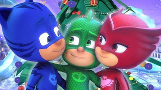 PJ Masks in Hindi  Gekko Saves Christmas  हिंदी Kahaniya  Hindi Cartoons for Kids [upl. by Aihcropal]