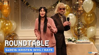 Kristen Wiig  RAYE SNL Roundtable  S49 E16 [upl. by Westphal]