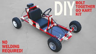 How to build the BOLT KART Bolt Together Go Kart Instructions [upl. by Aida]