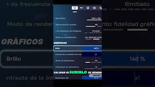 El truco definitivo para FPS En Fortnite✅ fortnite shorts [upl. by Temme]