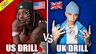 US DRILL VS UK DRILL 2023 [upl. by Anrahs]