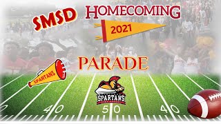 2021 Stafford Spartan Homecoming Parade [upl. by Nosaes]