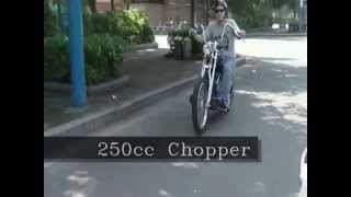 250cc 400cc VTwin choppers  Bobbers American madein China [upl. by Atiniuq520]