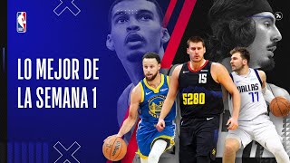 Las mejores jugadas de la Semana 1 de la NBA [upl. by Cheryl]