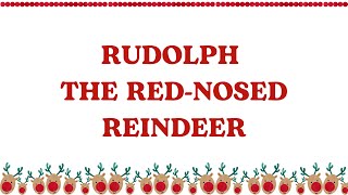 Meghan Trainor  Rudolph the Red Nosed Reindeer Karaoke Original Key [upl. by Hairu]