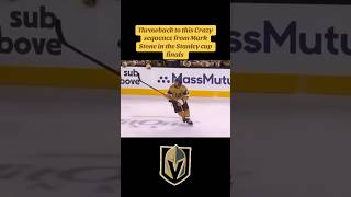 Mark Stone a Savage😳 fyp throwback trending shorts vegas stanleycup highlights wow plays [upl. by Eisler]