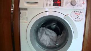 Bosch Logixx was32461 washing machine  Cotton 60 Mini Load complete [upl. by Dara841]