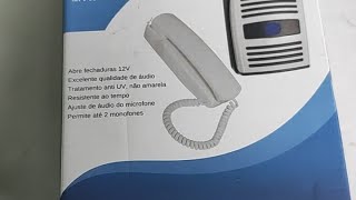 PORTEIRO ELETRÔNICO INTERVOX  MUITO FÁCIL DE INSTALAR [upl. by Enaoj975]