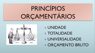 📊Princípios orçamentários  Resumo e Questões [upl. by Acirretal608]