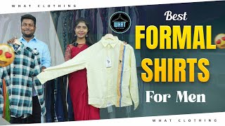 Best Formal Shirts Collection For Men  Best Dussehra Collection in Hyderabad  What NX Clothing [upl. by Ecinaj]