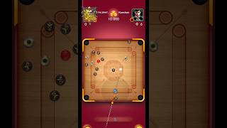 carrom pool khatarnak shot🔥 carrom pool disc game ♥️ carrompool shorts [upl. by Shiverick]