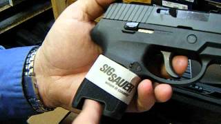 Sig Sauer P250 40 Caliber Sub Compact Contrast [upl. by Aliuqehs]