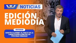 Edición Mediodía 1211  El precio de la carne podría subir en las próximas semanas [upl. by Gearhart]