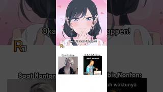 Sudah Waktunya Menghujat Kanokari 🗿 anime memes shorts [upl. by Arrej]