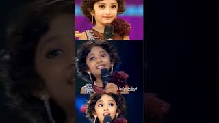 Miah kutty and meghna kutty flowers tv singing video kanmani anbodu kadhalan song 🎶 personnel989 [upl. by Florin218]