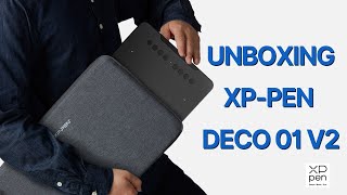 Quick Review on Unboxing XP PEN Deco 01 V2 [upl. by Adrell]