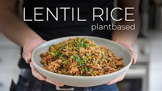 This one pot Lentil Rice Recipe will PAN OUT AMAZING [upl. by Trill74]